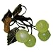 Chinese jade grapes - hand carved