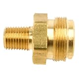 Mr. Heater F273755 1/4" Male Pipe Thread x 1"-20 Male Throwaway Cylinder Thread Fitting