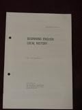 Beginning English local history