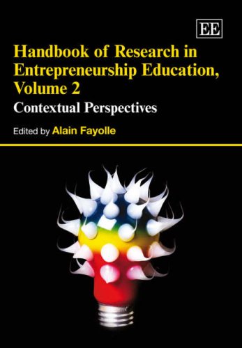 Handbook of Research in Entrepreneurship Education: Contextual Perspectives v. 2-Wow! eBook
