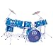Rm tamburi Predator 9 Elite batteria Pacific Blue Reef