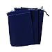 Blue Velvet Drawstring Pouches Jewelry Wedding Favor Gift Candy Bag 9cmx12cm,20pcs