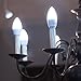 Kobi Electric K8L7 6-watt = 45-Watt Straight Tip Candle LED 5000K Cool White Indoor Candelabra Light Bulb, Dimmable