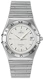 Omega Mens Constellation Stainless Steel Bracelet Watch #1512.30.00