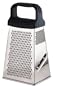 Pedrini Black & Satin Stainless Steel Pyramid Grater