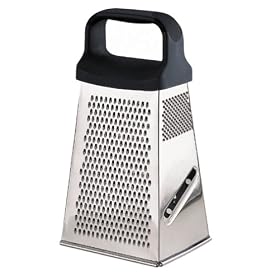 Pedrini Black & Satin Stainless Steel Pyramid Grater