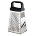 Pedrini Black & Satin Stainless Steel Pyramid Grater