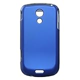 Premium Crystal Rubberized Hard Snap-on Case for Samsung Epic 4G - Blue
