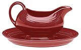 Fiesta Cinnabar 850 Sauceboat and Small Oval Platter Set