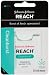 Reach Clean Burst Dental Floss, Waxed,  Spearmint, 55-Yard Dispensers (Pack of 12)