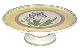 Noritake Gourmet Garden Footed Cake Plate