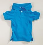 X-SMALL - BLUE - Preppy Polo Puppy Shirts