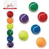 Zanies Puppy Pride 6-Pack Tennis Balls for Pets, Mini