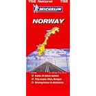 Michelin Road Map No. 752 Norway by Michelin Staff and Michelin Travel Publications