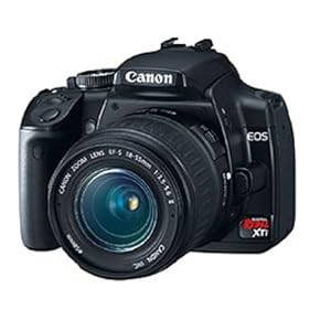 Canon Digital Rebel XTi 10.1MP Digital SLR Camera with EF-S 18-55mm f 3.5-5.6 Lens (Black) by Canon