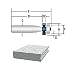 BOSCH 85653M 1/16-Inch Depth 1/2-Inch Cut Face Inlay Router Bit 1/2-Inch Shank