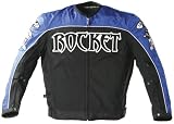 Joe Rocket Big Bang Mens Textile Motorcycle Jacket Blue/Black XXXL