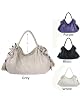 Designer Inspired Tassled Oversized Handbag with Braided Handles - Colors Available