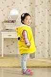 Unisex-Child Plush Animal Hoody Vest Costumes (M)Pikachu