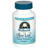 Source Naturals Wellness Olive Leaf,  75mg, 120 Tablets
