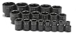 SK Hand Tools 4039 19-Piece 1/2-Inch Drive 6 Point Standard Fractional Impact Socket Set