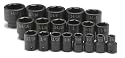 SK Hand Tools 4039 19-Piece 1/2-Inch Drive 6 Point Standard Fractional Impact Socket Set
