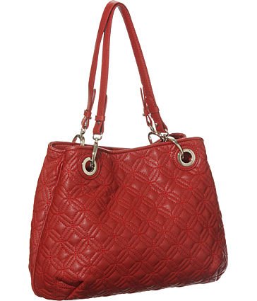 Diamond Quilted Bucket Tote