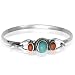 Bling Jewelry Sterling Silver Oval Turquoise and title=