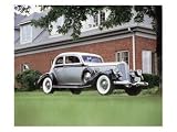 1934 Pierce Arrow Model 124 Art Photographic Poster Print, 16x12