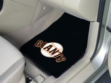 San Francisco Giants MLB Car Mats 2-PC Front