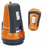 RoboToolz RT-7210-1 RoboLaser 1/8-Inch at 100-Feet Self-Leveling Interior Point Laser with Remote