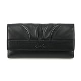 Coach 42814 Women's Soho Pleated Leather Checkbook Wallet