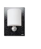 Steinel 656812 Sensorleuchte IP44 Glas schwarz