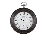 Shabby Cottage Chic Wooden Wall Clock Home Decor