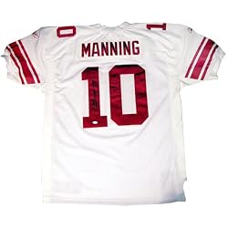Eli Manning Authentic White Giants Jersey