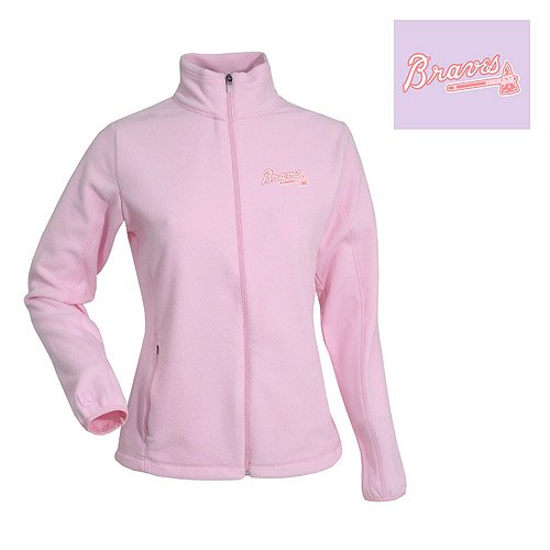 Atlanta Braves Women's Sleet Fleece By Antigua Extra Large
