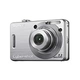 Sony Cyber-shot DSC-W55 Digital Camera - Silver (7.2MP, 3x Optical Zoom) 2.5'' LCD