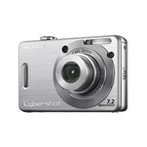 Sony Cyber-shot DSC-W55 Digital Camera - Silver (7.2MP, 3x Optical Zoom) 2.5 inch LCD