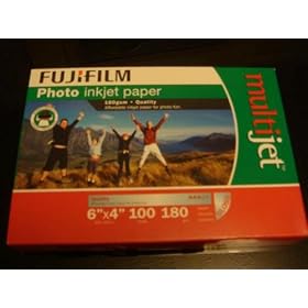 Fujifilm Quality Gloss 6x4 180gsm 100 Sheets