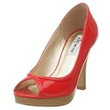 SM New York Womens Luuv Open Toe Pump
