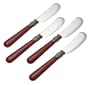Rosanna Bordeaux Napoleon Paté Knives, Set of 4
