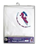 Philadelphia Phillies Hooded Baby Towel (White)
