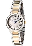 ROTARY Watches:Women's Silver Textured Dial Two Tone