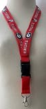 Georgia Bulldogs Keychain Lanyard