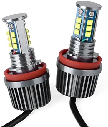 Dahosun 2X CREE LED Angel Eyes Headlight Bulb
