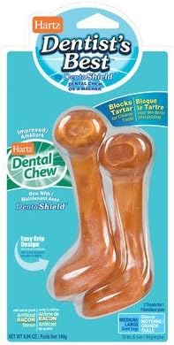 Dental 2 In 1 Rawhide And Pig Skin Chew Dog Treat (Pack of 3) [Misc.]