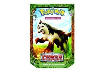 Childrens Toyshop  Spielwaren : Pokémon Company 11620 - EX Power Keepers Themendeck deutsch