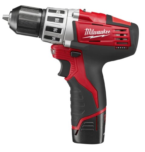 Milwaukee 2410-22 M12 12-Volt Cordless 3/8-Inch Drill Driver Kit