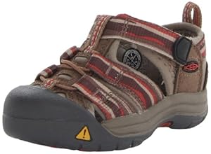 KEEN Newport H2 Sandal (Toddler/Little Kid/Big Kid),Shitake/Bossa Nova Wave,4 M US Big Kid
