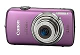 Canon Digital IXUS 200 IS Digitalkamera (12 Megapixel, 5-fach opt. Zoom, 7,6 cm (3 Zoll) TOUCH-Display, HDMI, 24mm Weitwinkel) violett